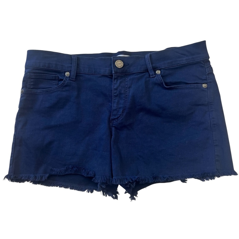LOFT Dark Blue Shorts Cutoffs Size 6